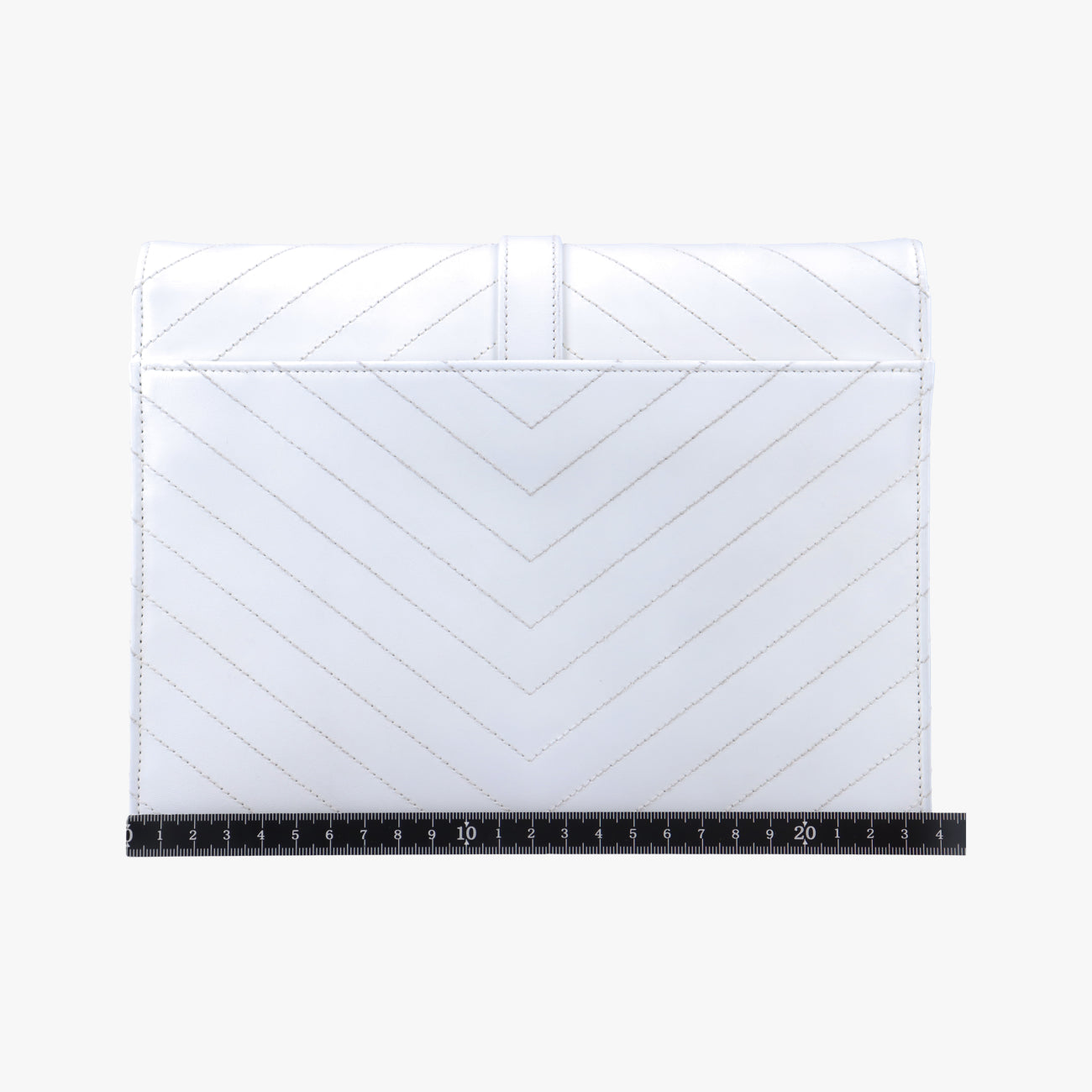 Monogram Bicolor Envelope White Leather 354489 ARS354489.0214モノグラム バイカラー エンベロープ ホワイト レザー 354489 ARS354489.0214