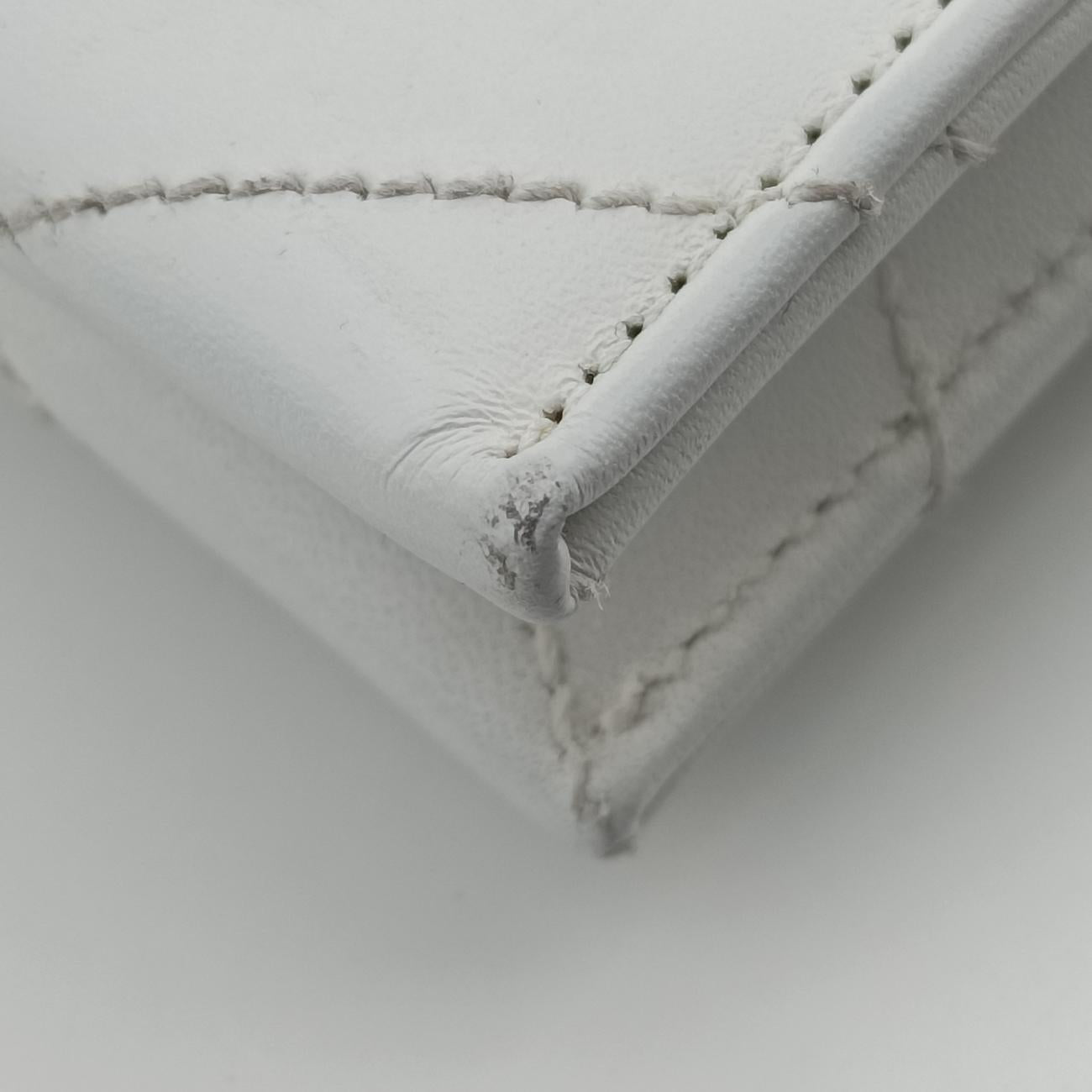 Monogram Bicolor Envelope White Leather 354489 ARS354489.0214モノグラム バイカラー エンベロープ ホワイト レザー 354489 ARS354489.0214