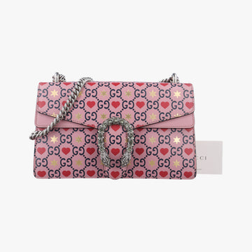 Dionysus Pink×multicolor Leather 400249 H031480472ディオニュソス ピンク×マルチカラー レザー 400249 H031480472