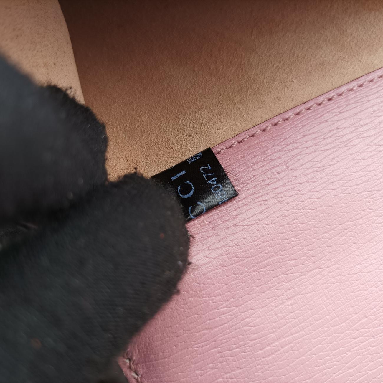 Dionysus Pink×multicolor Leather 400249 H031480472ディオニュソス ピンク×マルチカラー レザー 400249 H031480472