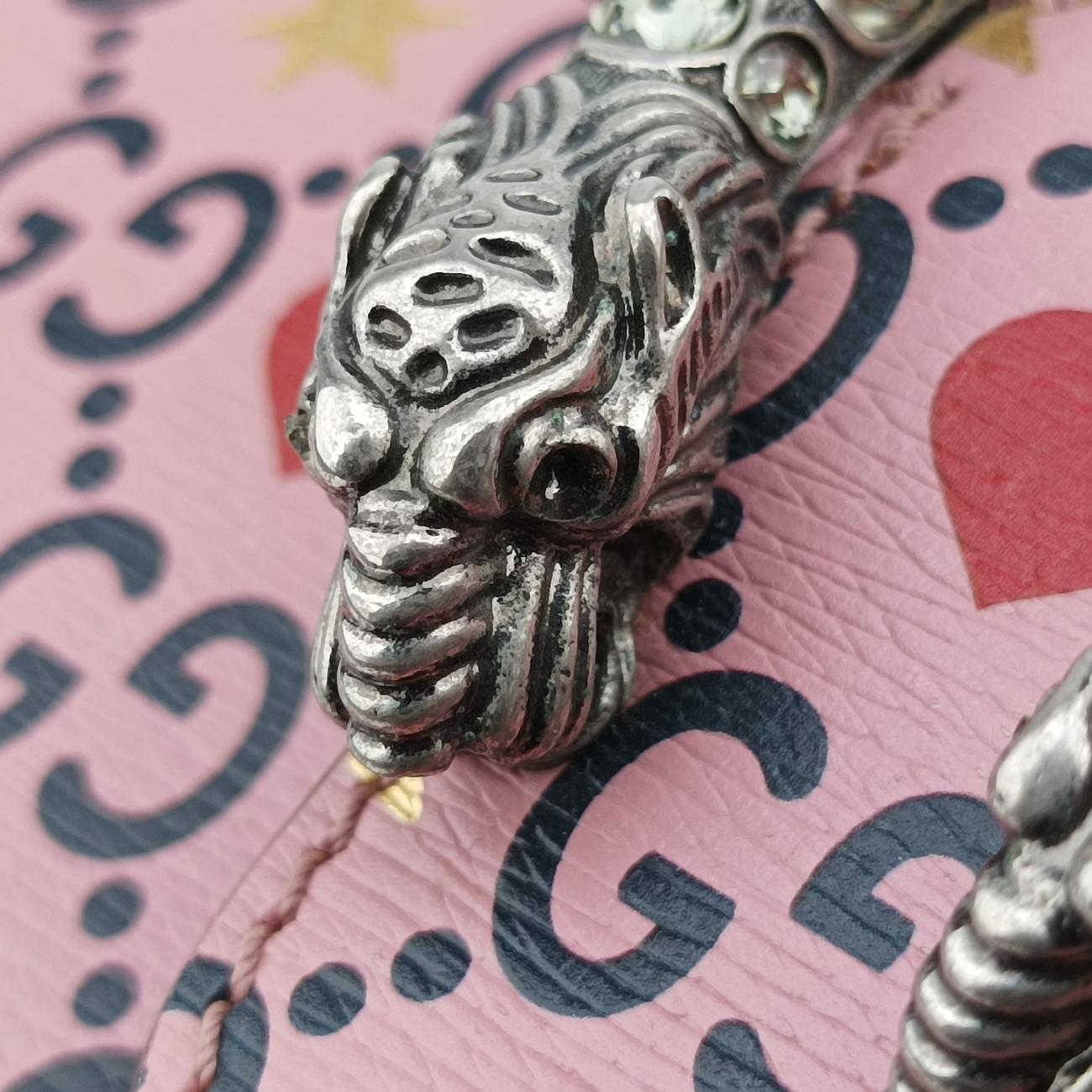 Dionysus Pink×multicolor Leather 400249 H031480472ディオニュソス ピンク×マルチカラー レザー 400249 H031480472