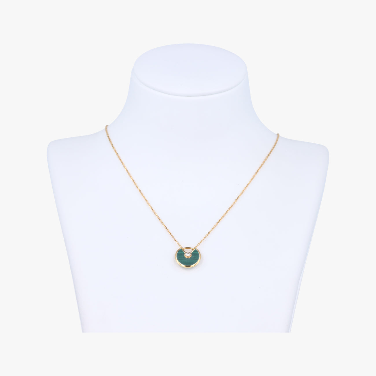 Amulette de Cartier Golden×Green AU750 LAJ500アミュレット ドゥ カルティエ ゴールド×グリーン AU750 B7224550 LAJ500