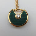 Amulette de Cartier Golden×Green AU750 LAJ500アミュレット ドゥ カルティエ ゴールド×グリーン AU750 B7224550 LAJ500