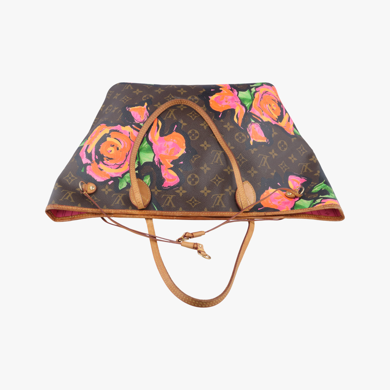 Neverfull MM brown×multi Monogram rose M48613 VI0039ネヴァーフルMM モノグラム/ブラウン系×マルチ モノグラムローズ M48613 VI0039