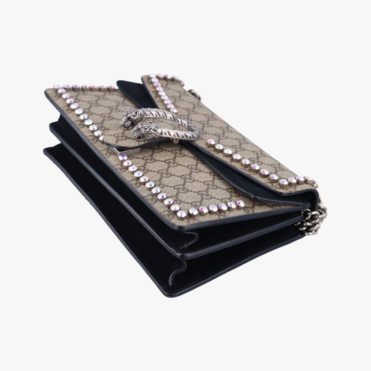 Dionysus beige×black PVC coated canvas × suede 400249 B023458292ディオニュソス ベージュ×ブラック PVCコーティングキャンバス × スエード 400249 B023458292