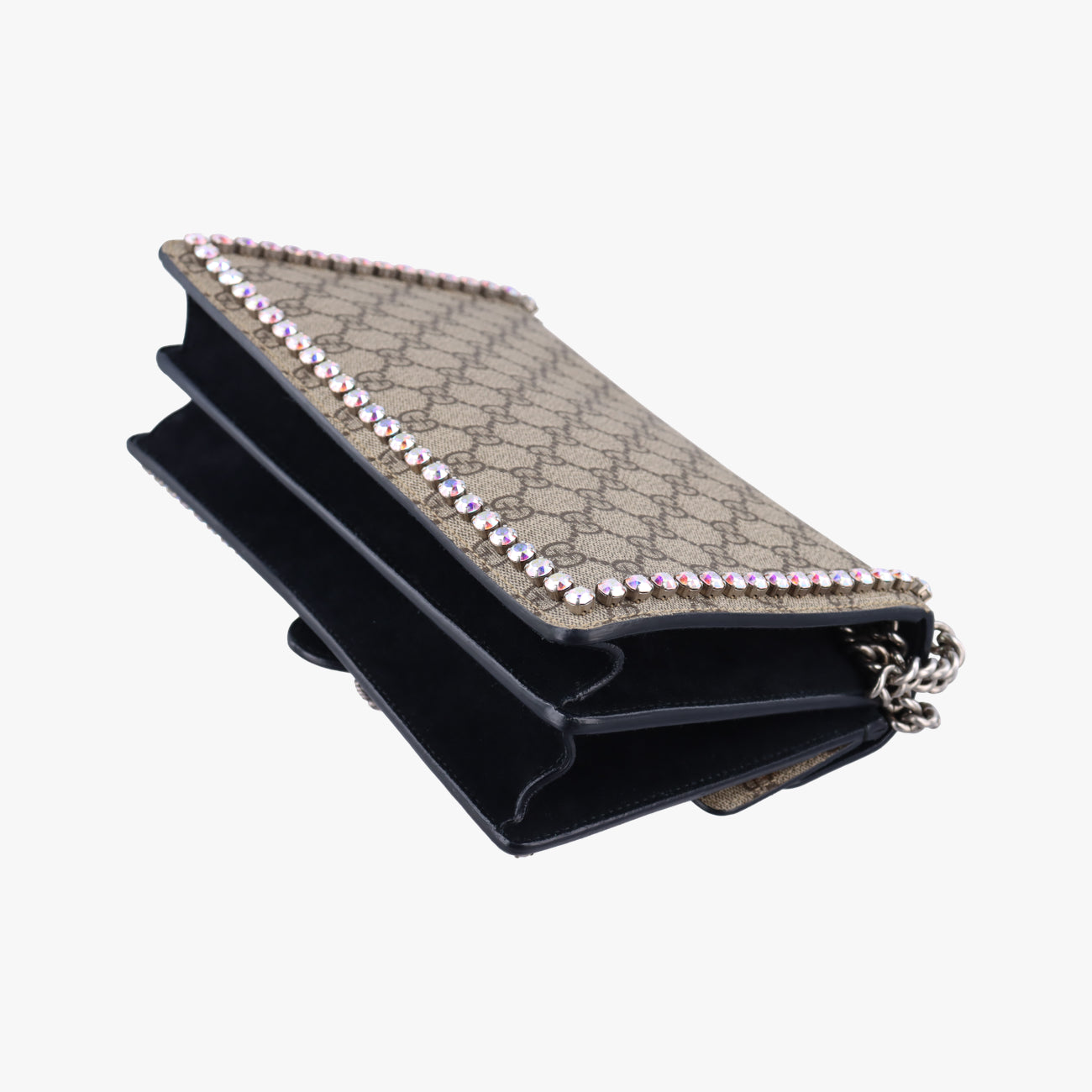 Dionysus beige×black PVC coated canvas × suede 400249 B023458292ディオニュソス ベージュ×ブラック PVCコーティングキャンバス × スエード 400249 B023458292