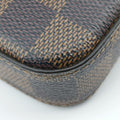 Pochette FéLICIE EBENE Damier Canvas N63032 MI0280ポシェットフェリシー エベーヌ ダミエキャンバス N63032 MI0280