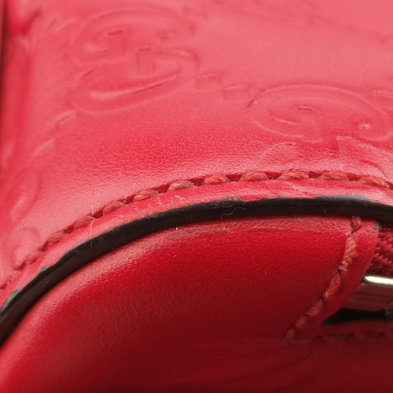 Guccissima Signature Red Leather 450967 D020850227グッチシマ シグネチャー レッド レザー 450967 D020850227