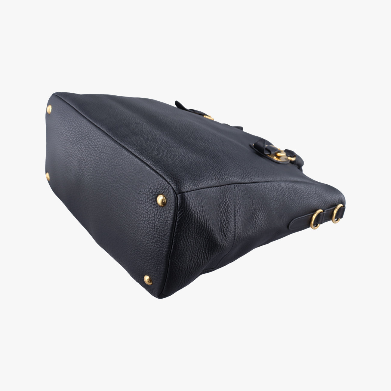 Tessuto Satchel Black Leather 173テッスート サッチェル ブラック レザー BN1902 173