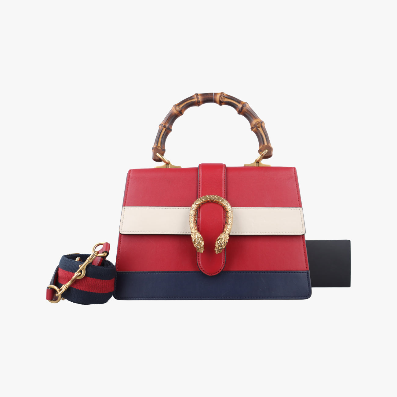 Dionysus ivory×Navy×Red Leather I022169862ディオニュソス アイボリー×ネイビー×レッド レザー 448075 I022169862