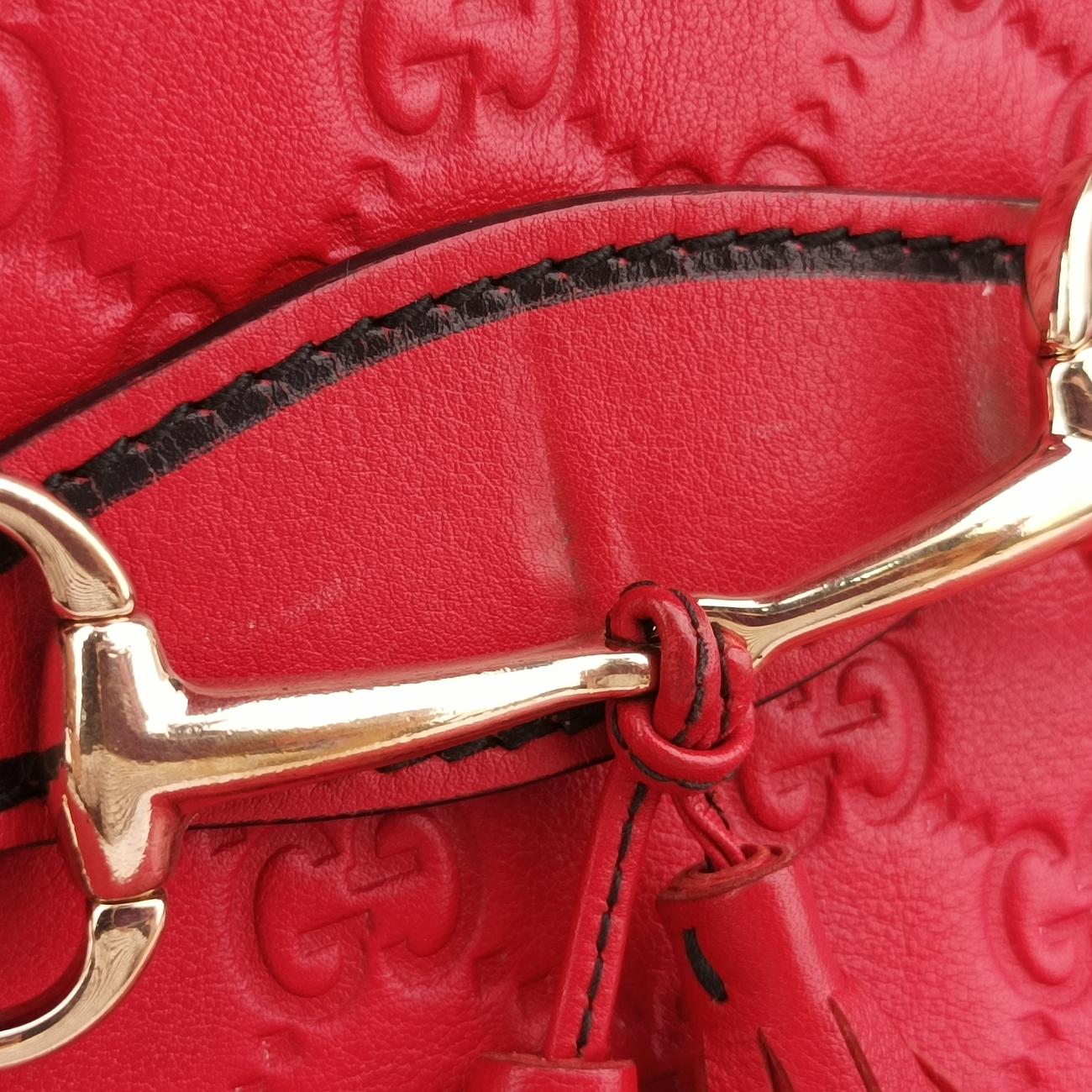 Emily Red Leather 295403 G012202809エミリー レッド レザー 295403 G012202809