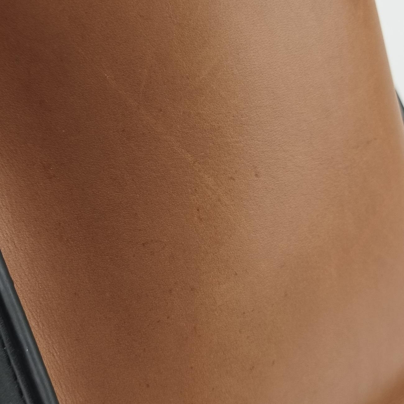 Luggage Micro shopper Blue×Black×Beige Leather S-CU-3194ラゲージマイクロショッパー ブルー×ブラック×ベージュ レザー S-CU-3194