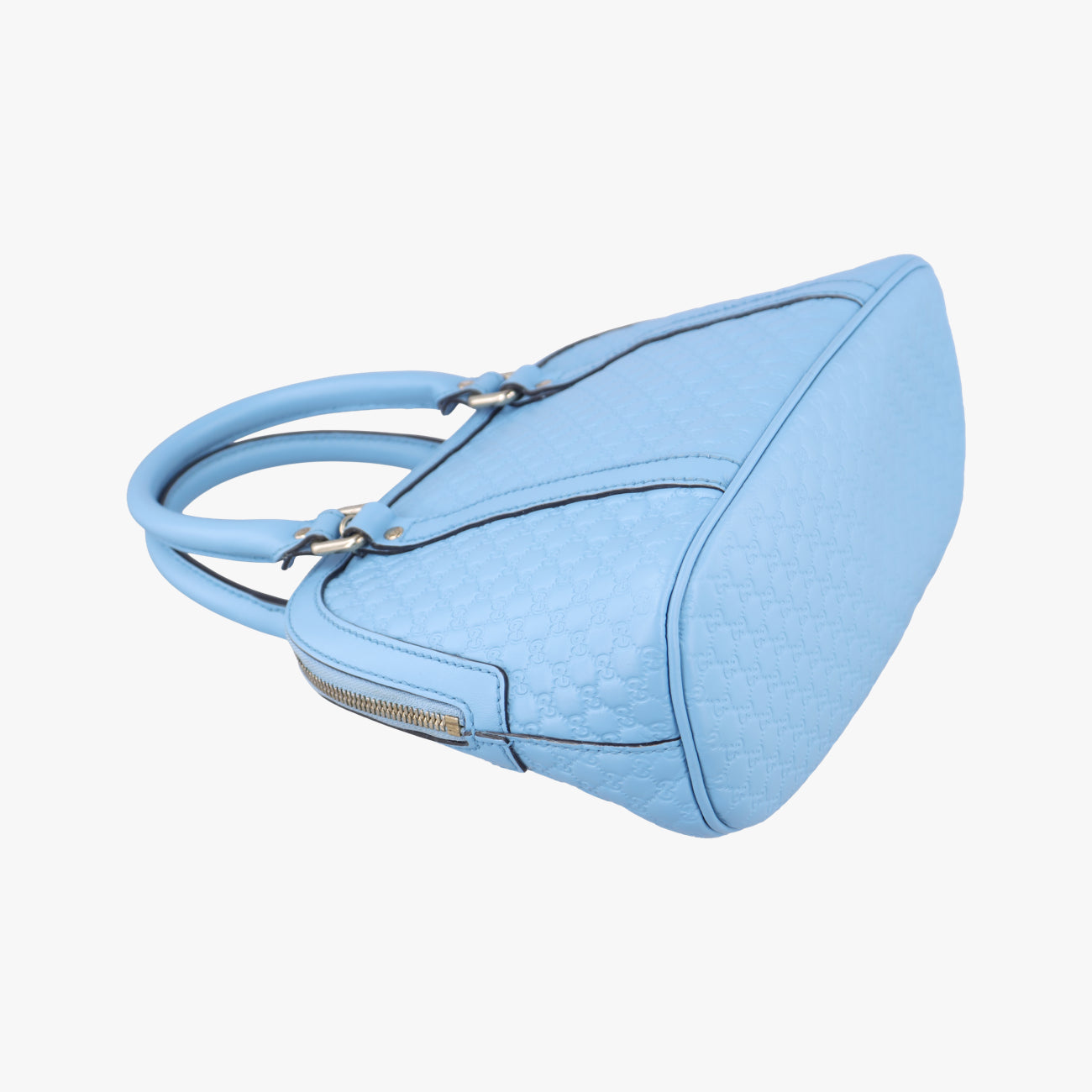Microguccissima Blue Leather 449654 F021056695マイクログッチシマ ブルー レザー 449654 F021056695