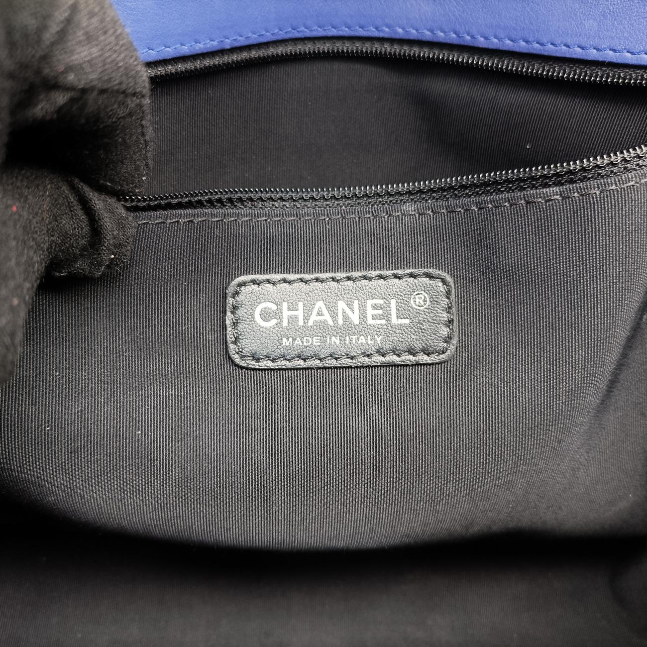 BOY CHANELBluelambskinA6708717953357ボーイシャネルブルーラムスキンA6708717953357