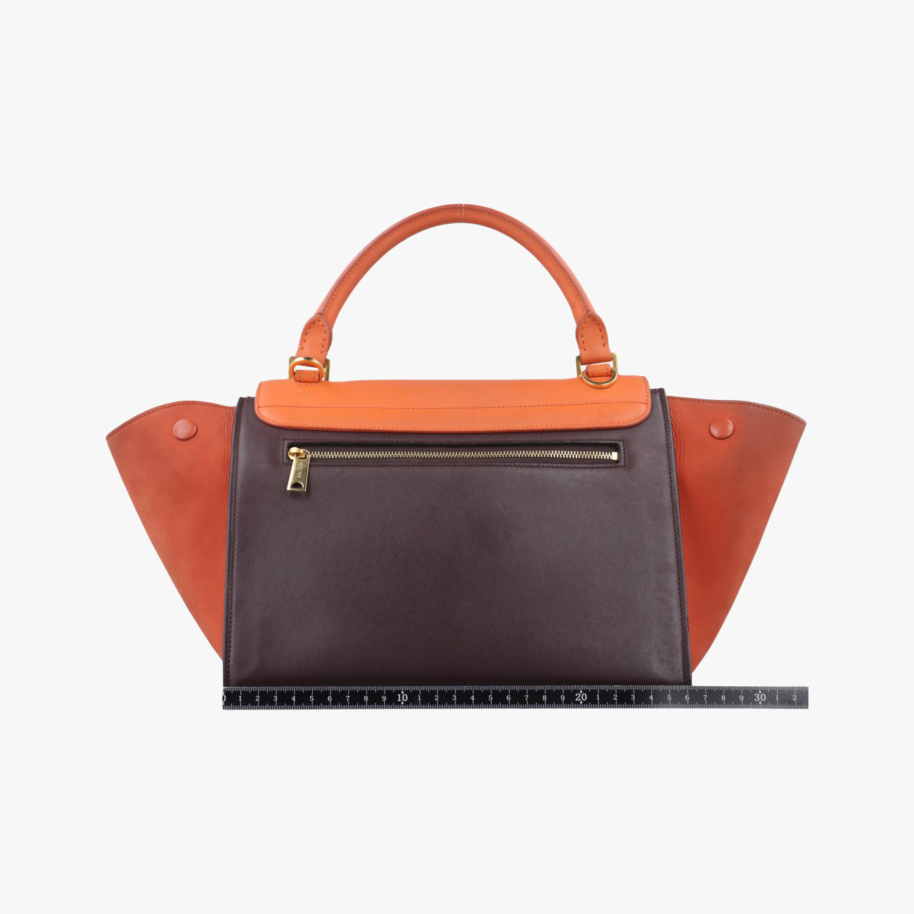 Trapèze Orange×Brown Leather W-VP-2135 W-MM-2155トラペーズ オレンジ x ブラウン レザー W-VP-2135 W-MM-2155