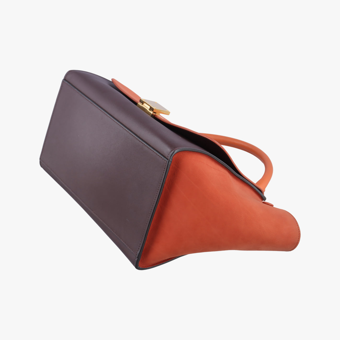 Trapèze Orange×Brown Leather W-VP-2135 W-MM-2155トラペーズ オレンジ x ブラウン レザー W-VP-2135 W-MM-2155