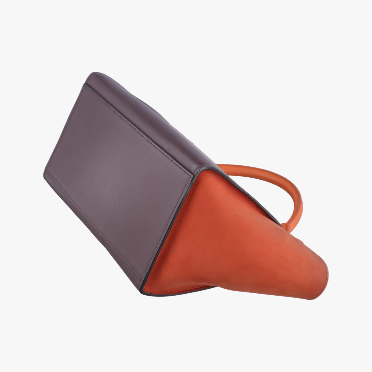 Trapèze Orange×Brown Leather W-VP-2135 W-MM-2155トラペーズ オレンジ x ブラウン レザー W-VP-2135 W-MM-2155