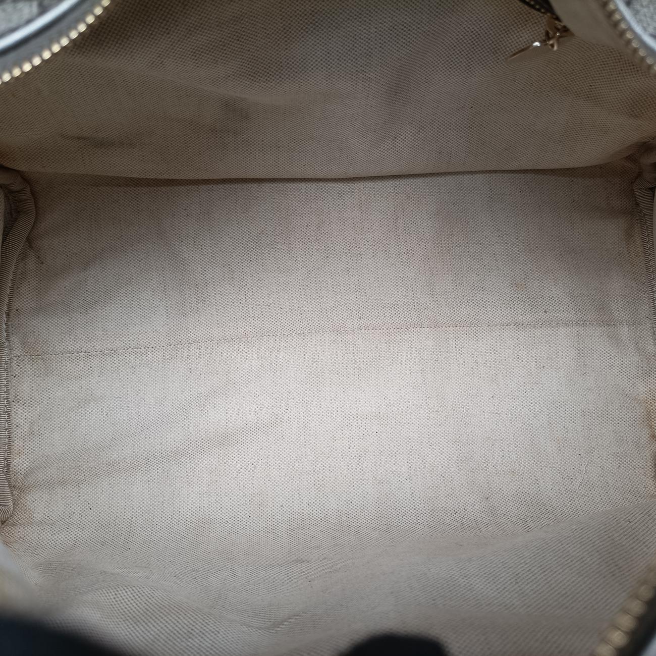 UNICEF Joy Beige×Green×multicolor PVC coated canvas 189895 E5692158ユニセフ ジョイ ベージュ×グリーン×マルチカラー PVCコーティングキャンバス 189895 E5692158