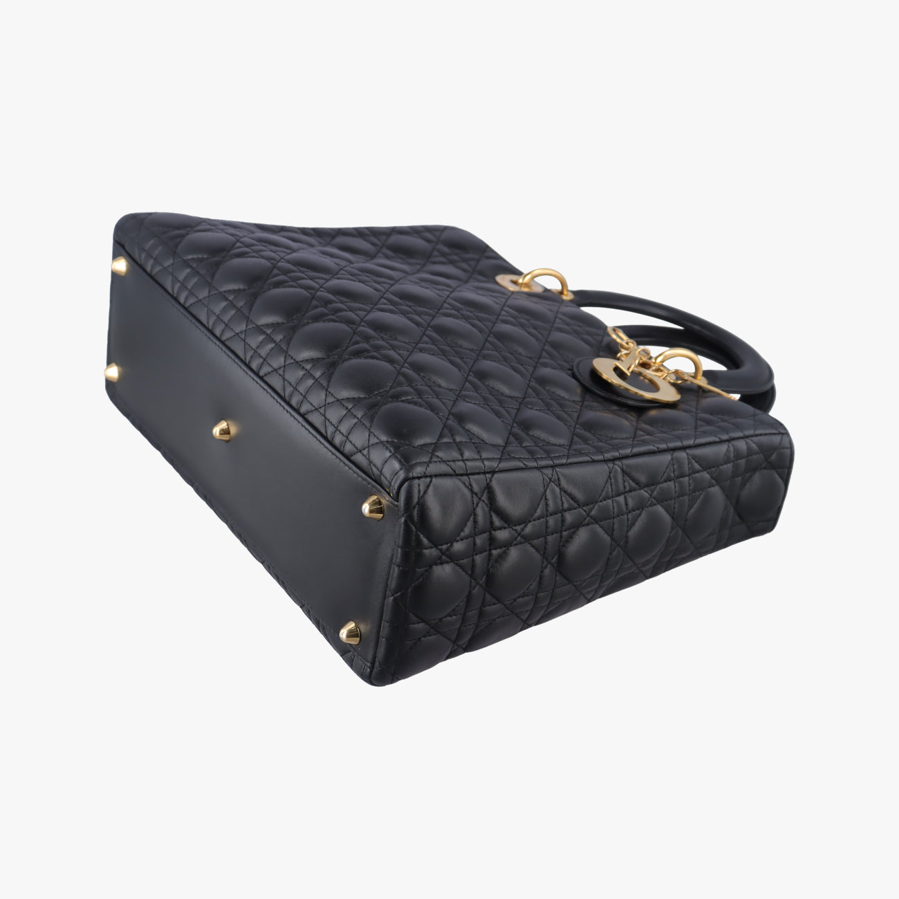 Lady Dior Black lambskin 05-MA-1120レディディオール ブラック ラムスキン 05-MA-1120