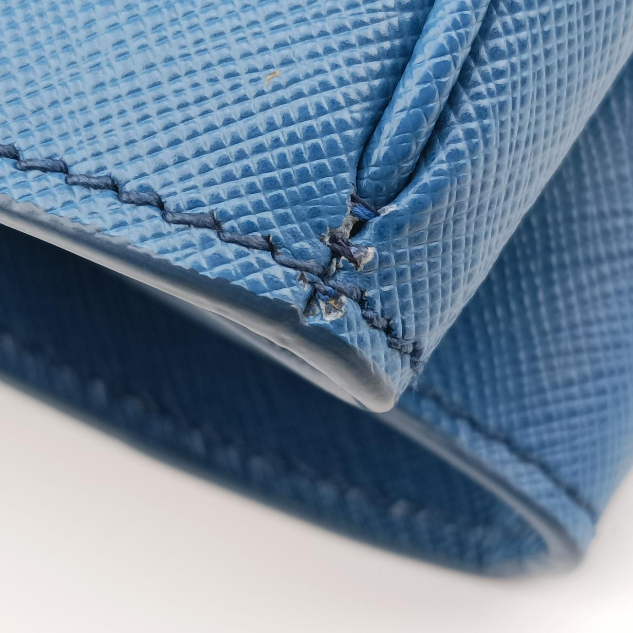 Galleria Blue SAFFIANO Leather BN2274 180ガレリア ブルー サフィアーノレザー BN2274 180