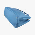 Galleria Blue SAFFIANO Leather BN2274 180ガレリア ブルー サフィアーノレザー BN2274 180