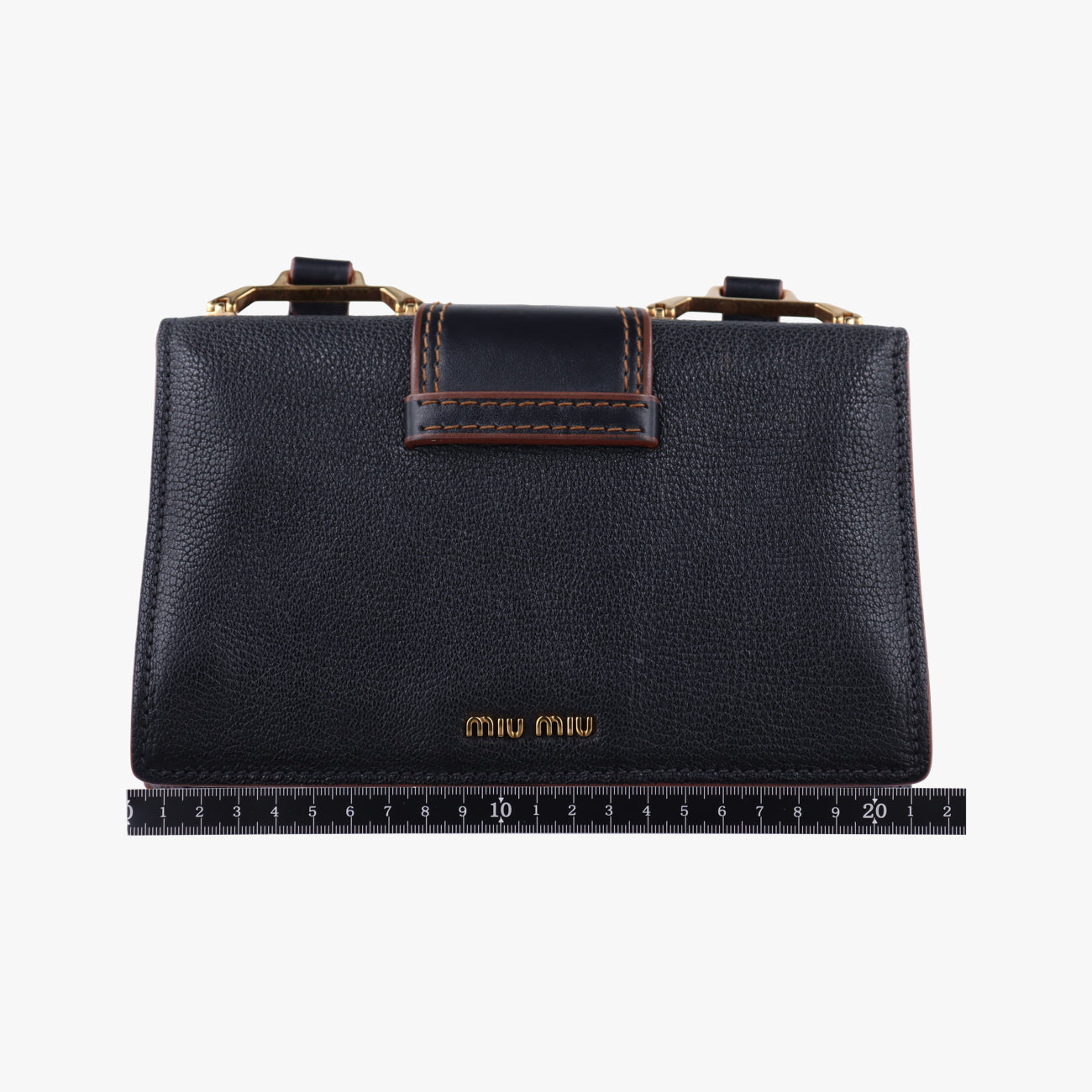 Miu LadyBlackLeather235ミュウレディブラックレザー235