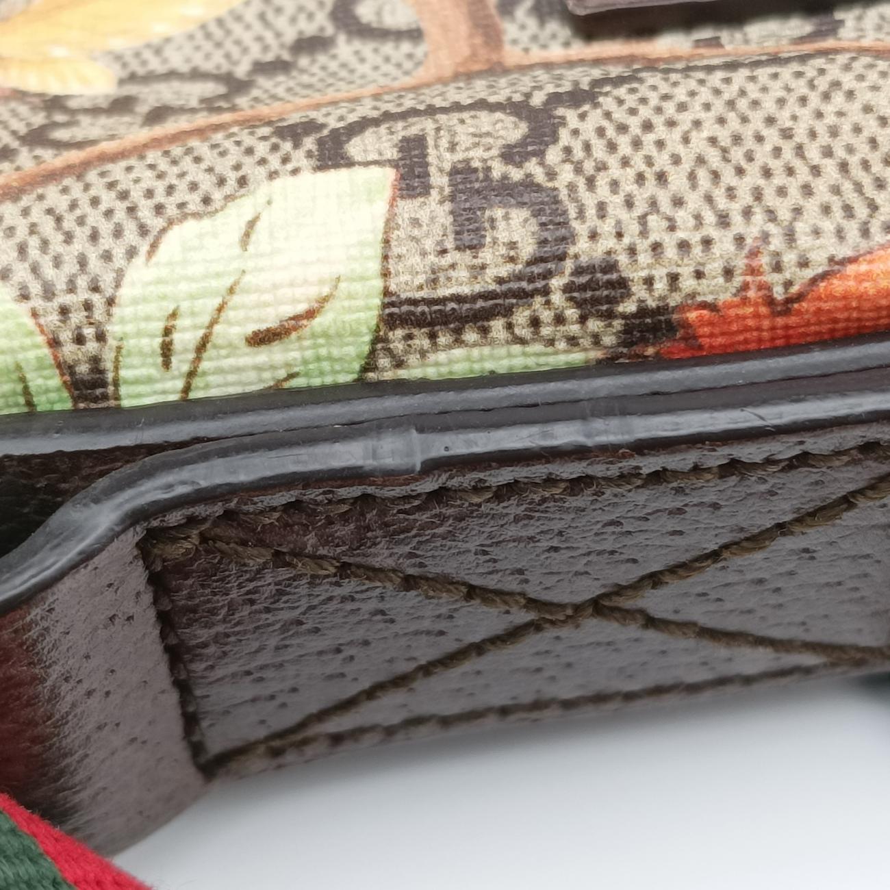GG Supreme Tian Beige×Multicolour PVC coated canvas x leather H020628719GGスプリーム グッチティアン ベージュ×マルチカラー PVCコーティングキャンバス×レザー 406408 H020628719