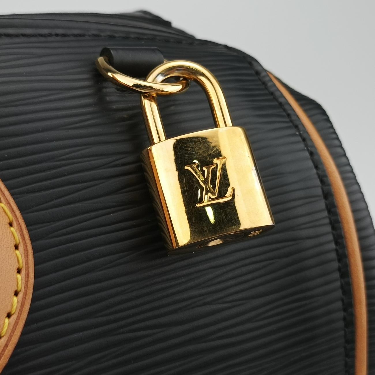 Dock PM Noir×Beige epi M93245 DU2194ドックPM ノワール×ベージュ エピ M93245 DU2194