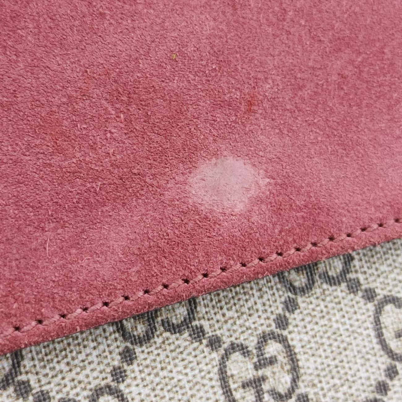 Dionysus BEIGE×RED×Multicolour PVC coated canvas × suede 400249 A018923992ディオニュソス ベージュ×レッド×マルチカラー PVCコーティングキャンバス × スエード 400249 A018923992