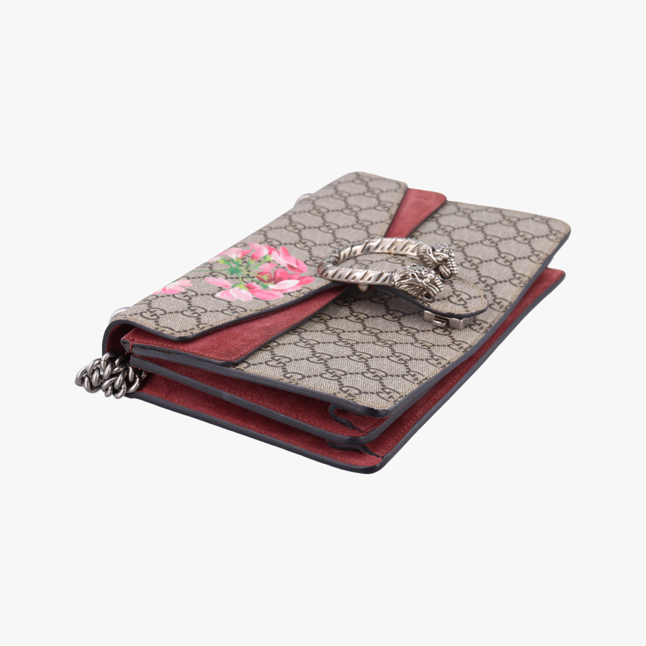 Dionysus BEIGE×RED×Multicolour PVC coated canvas × suede 400249 A018923992ディオニュソス ベージュ×レッド×マルチカラー PVCコーティングキャンバス × スエード 400249 A018923992