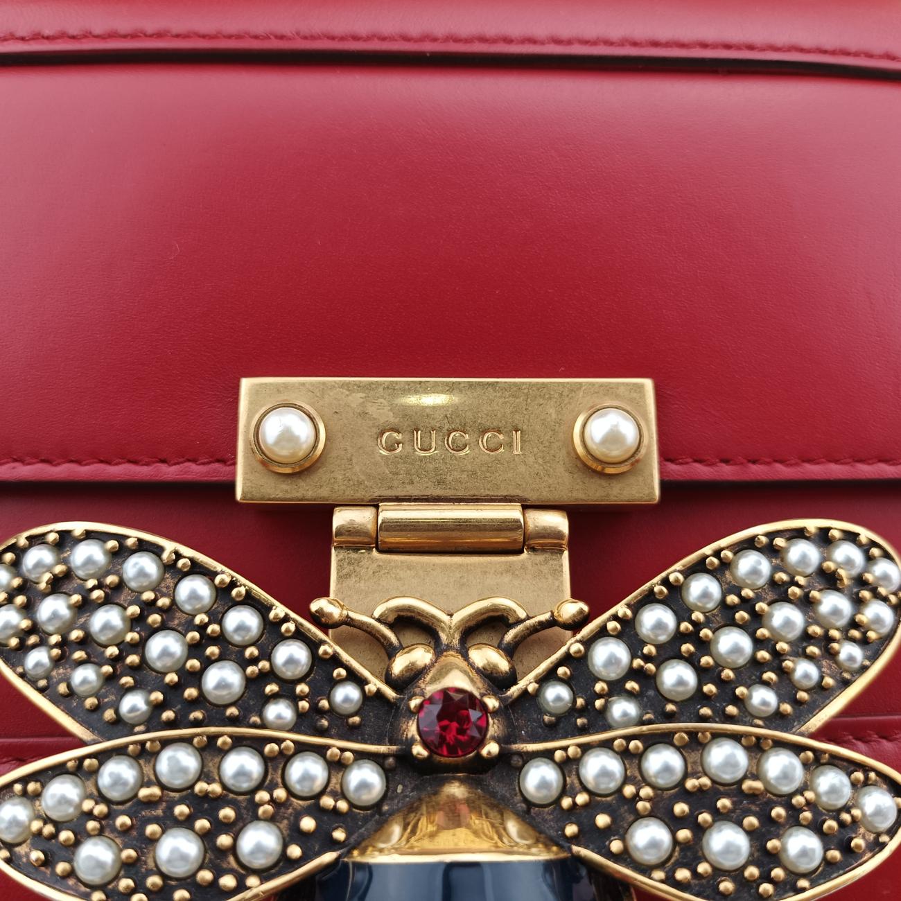 Queen Margaret Red Leather D025171925クイーン マーガレット レッド レザー 476541 D025171925