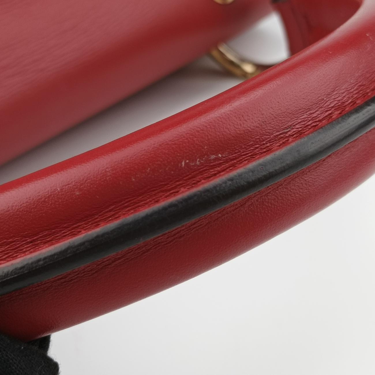 Queen Margaret Red Leather D025171925クイーン マーガレット レッド レザー 476541 D025171925