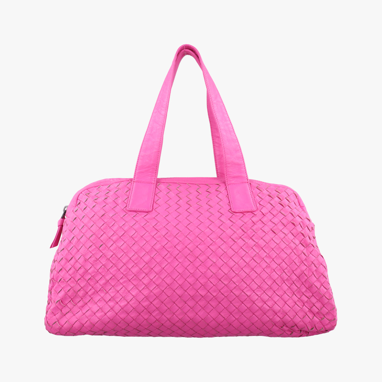 Intrecciato Pink lambskin B01662491Pイントレチャート ピンク ラムスキン B01662491P