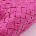 Intrecciato Pink lambskin B01662491Pイントレチャート ピンク ラムスキン B01662491P