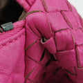 Intrecciato Pink lambskin B01662491Pイントレチャート ピンク ラムスキン B01662491P