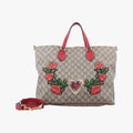 GG Supreme Beige×Red×Multicolour PVC coated canvas G020867460GGスプリーム ベージュ×レッド×マルチカラー PVCコーティングキャンバス 453705 G020867460