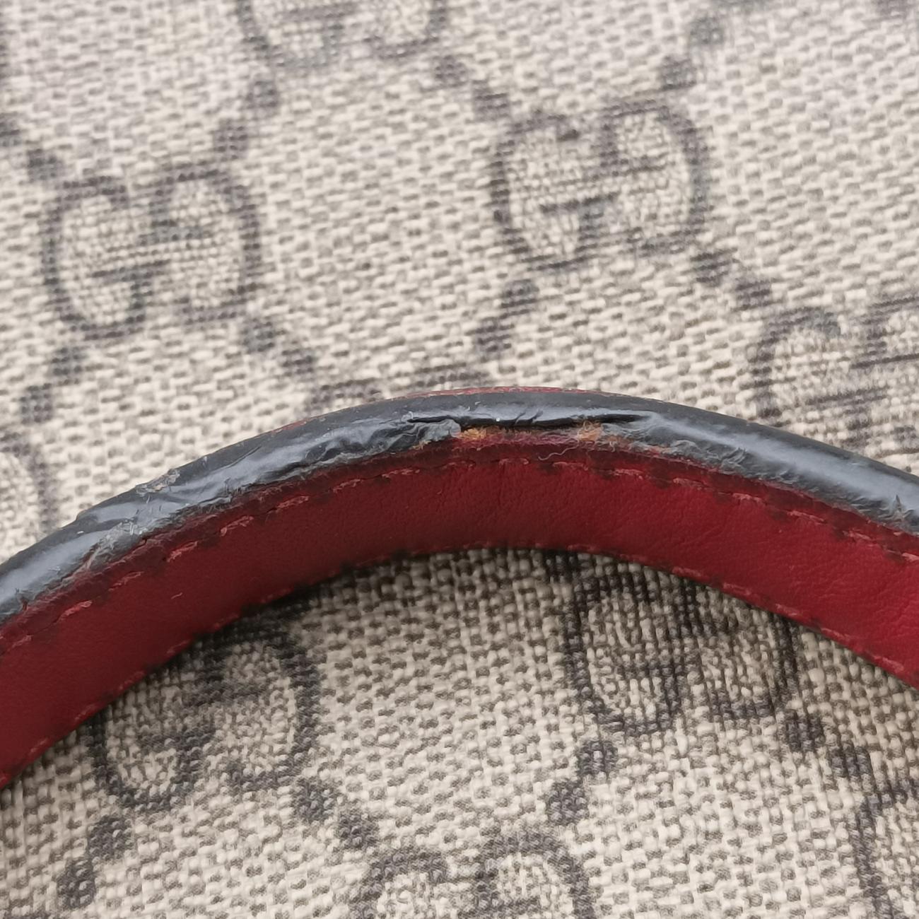 GG Supreme Beige×Red×Multicolour PVC coated canvas G020867460GGスプリーム ベージュ×レッド×マルチカラー PVCコーティングキャンバス 453705 G020867460