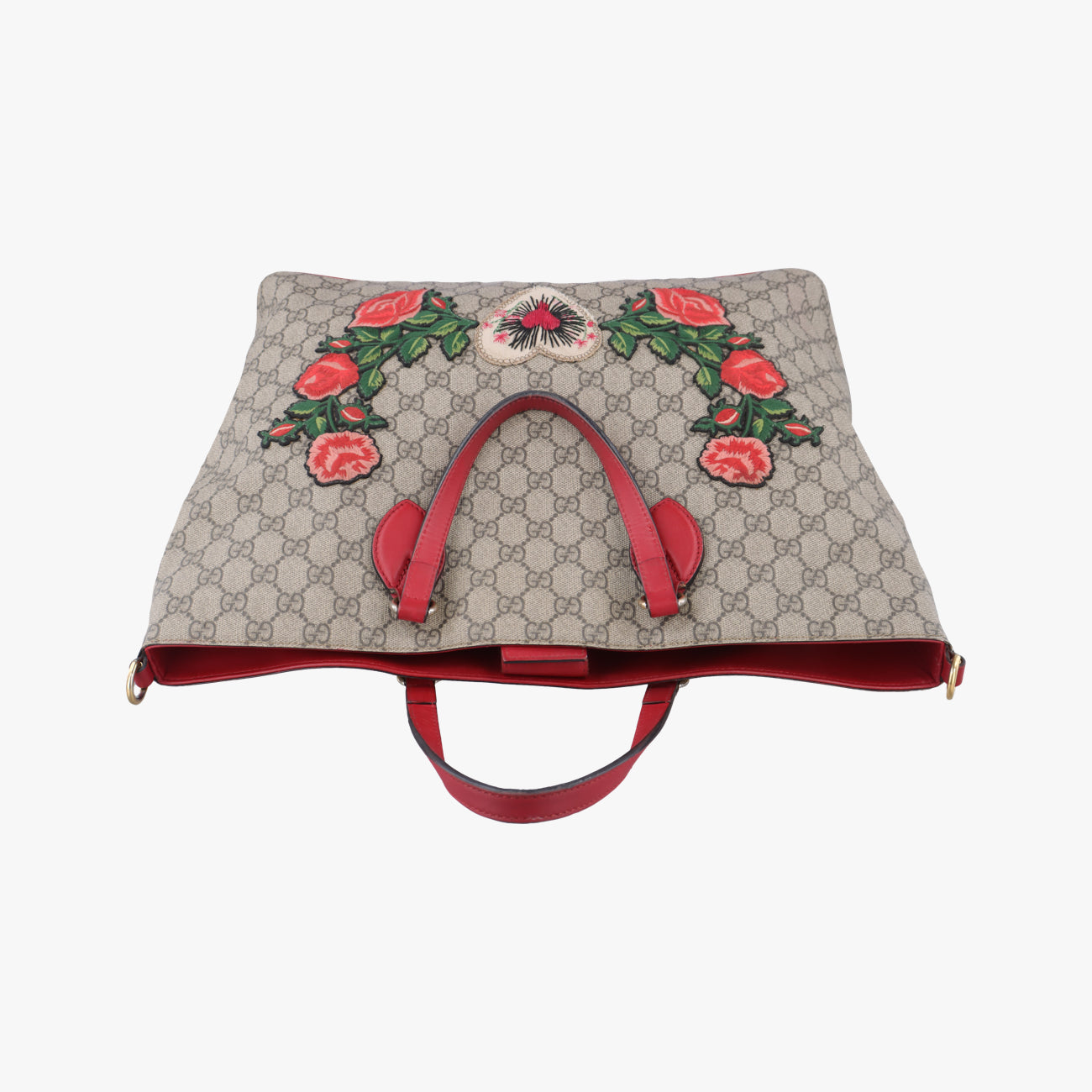 GG Supreme Beige×Red×Multicolour PVC coated canvas G020867460GGスプリーム ベージュ×レッド×マルチカラー PVCコーティングキャンバス 453705 G020867460
