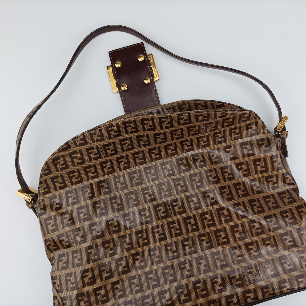 Baguette Brown PVC coated canvas 26796 2384-26796-018バゲット ブラウン PVCコーティングキャンバス 26796 2384-26796-018