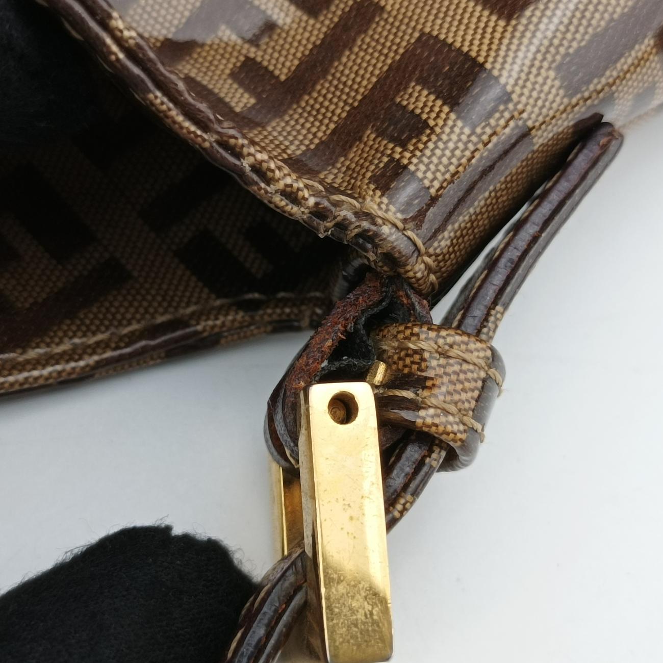 Baguette Brown PVC coated canvas 26796 2384-26796-018バゲット ブラウン PVCコーティングキャンバス 26796 2384-26796-018