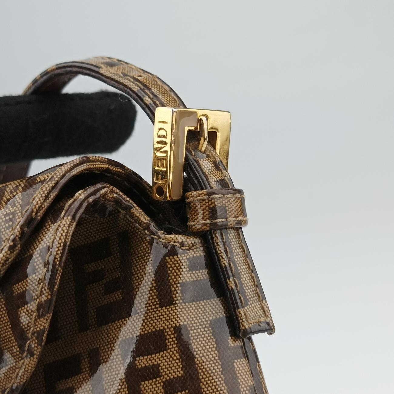 Baguette Brown PVC coated canvas 26796 2384-26796-018バゲット ブラウン PVCコーティングキャンバス 26796 2384-26796-018