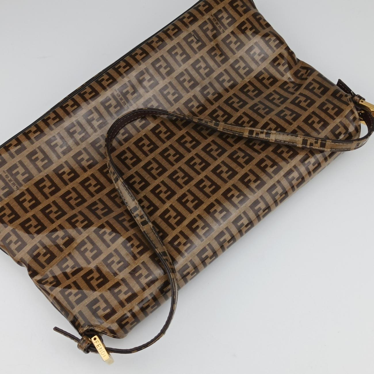 Baguette Brown PVC coated canvas 26796 2384-26796-018バゲット ブラウン PVCコーティングキャンバス 26796 2384-26796-018