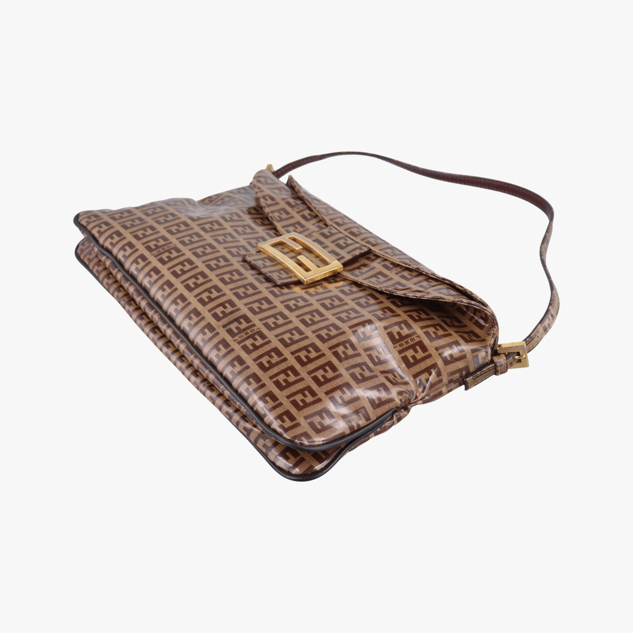 Baguette Brown PVC coated canvas 26796 2384-26796-018バゲット ブラウン PVCコーティングキャンバス 26796 2384-26796-018
