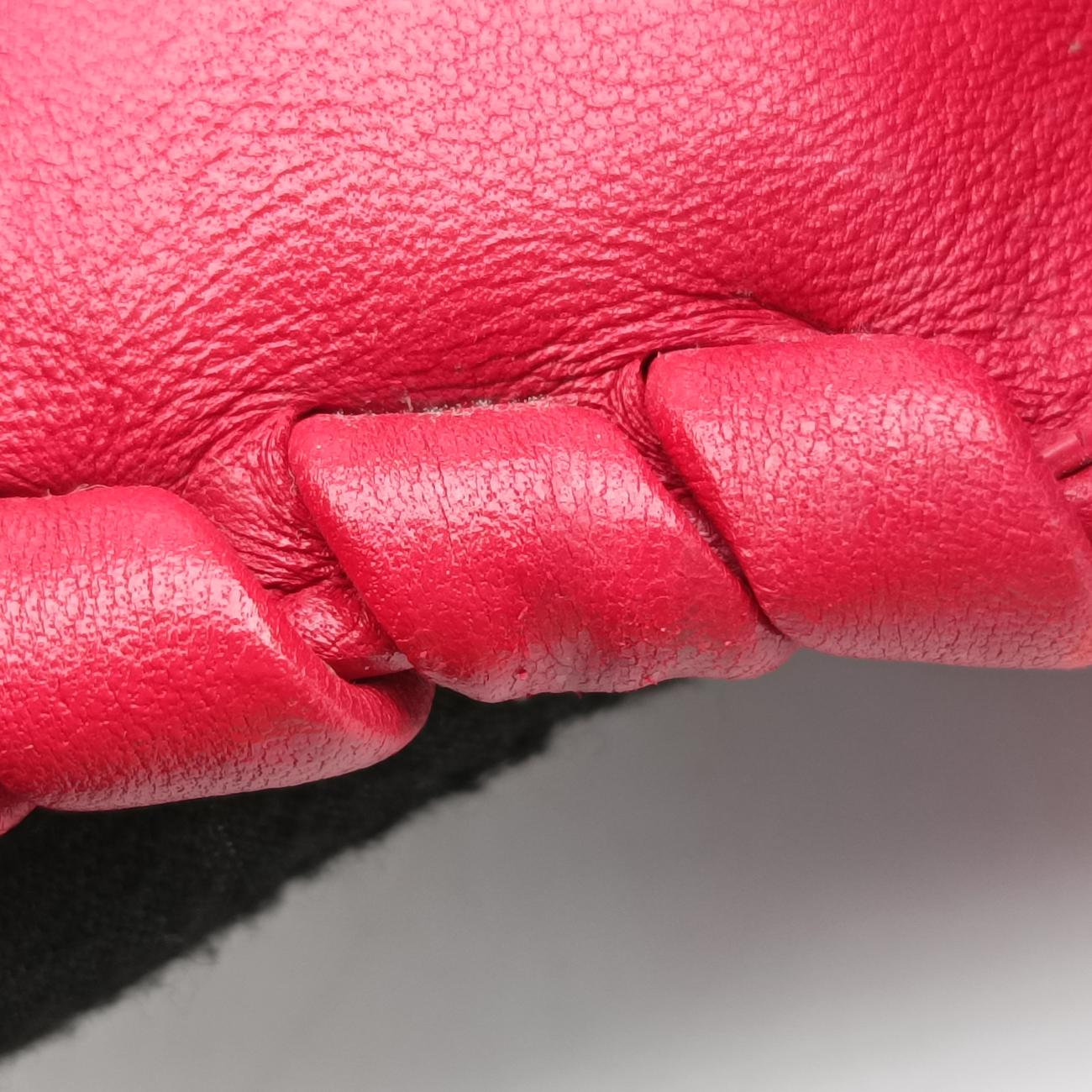 Intrecciato Olimpia Red lambskin B07197921Rイントレチャート オリンピア レッド ラムスキン B07197921R