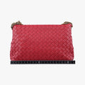 Intrecciato Olimpia Red lambskin B07197921Rイントレチャート オリンピア レッド ラムスキン B07197921R