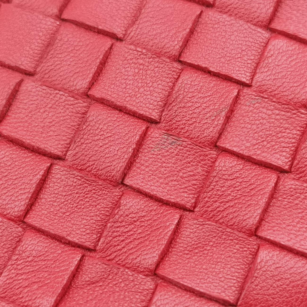 Intrecciato Olimpia Red lambskin B07197921Rイントレチャート オリンピア レッド ラムスキン B07197921R