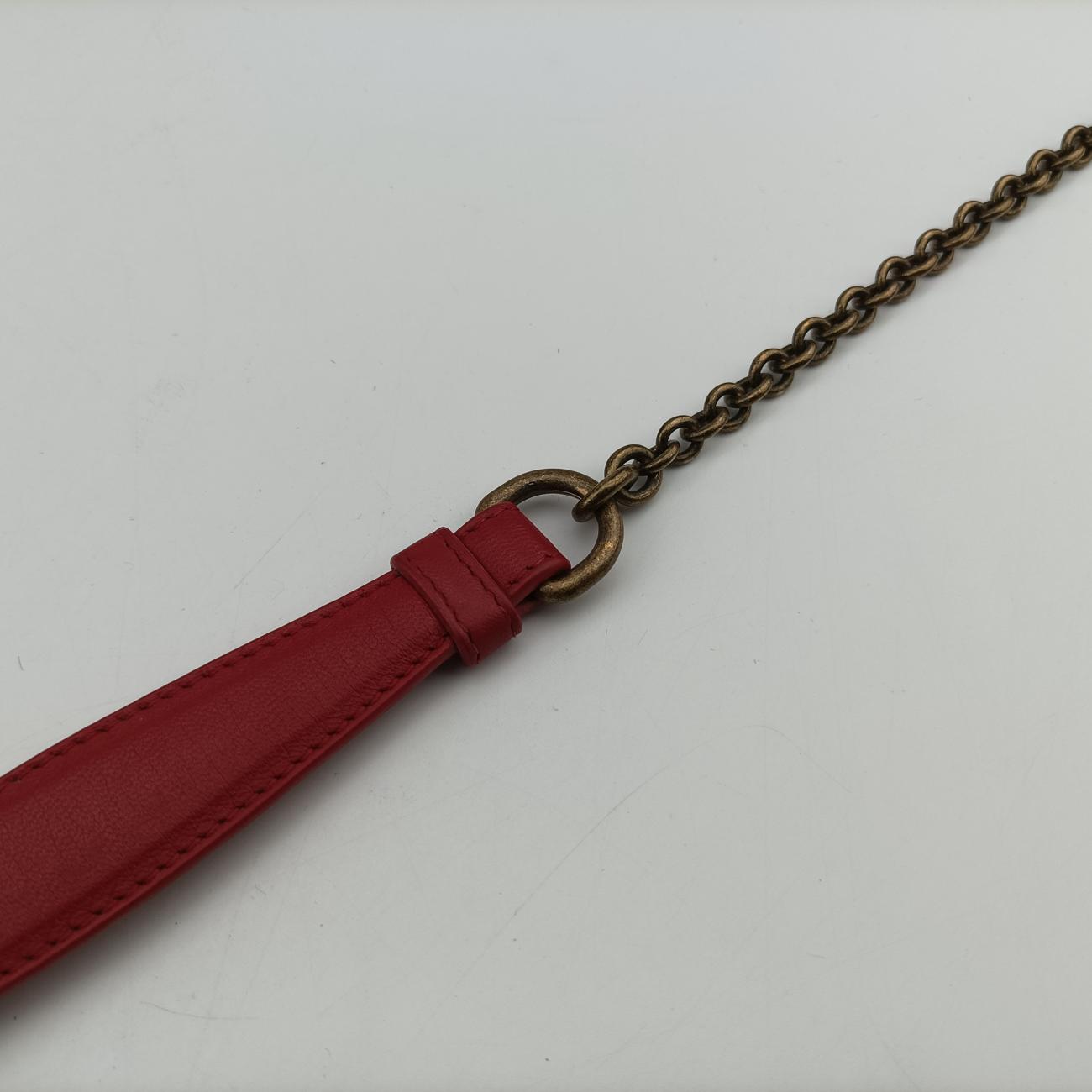 Intrecciato Olimpia Red lambskin B07197921Rイントレチャート オリンピア レッド ラムスキン B07197921R