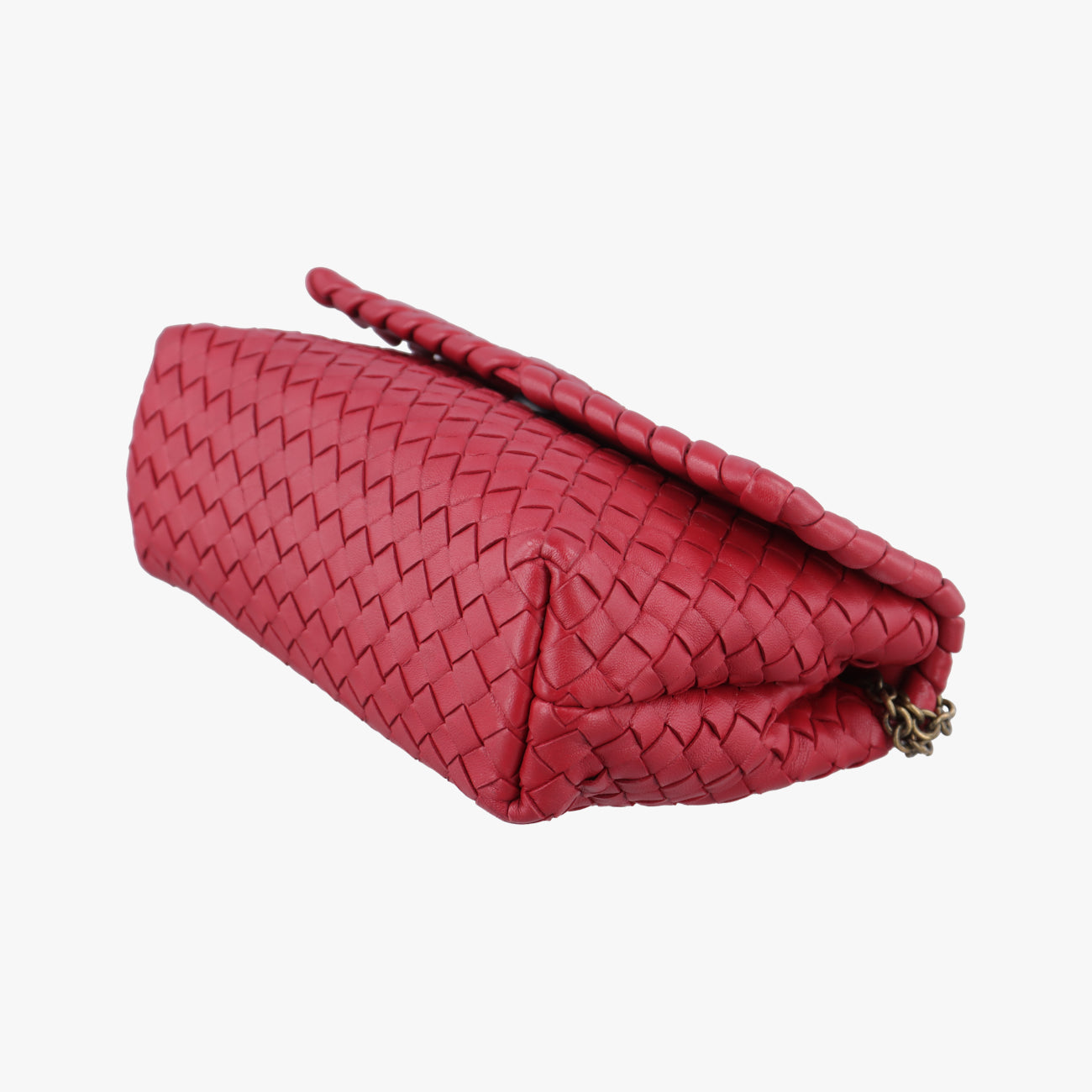 Intrecciato Olimpia Red lambskin B07197921Rイントレチャート オリンピア レッド ラムスキン B07197921R