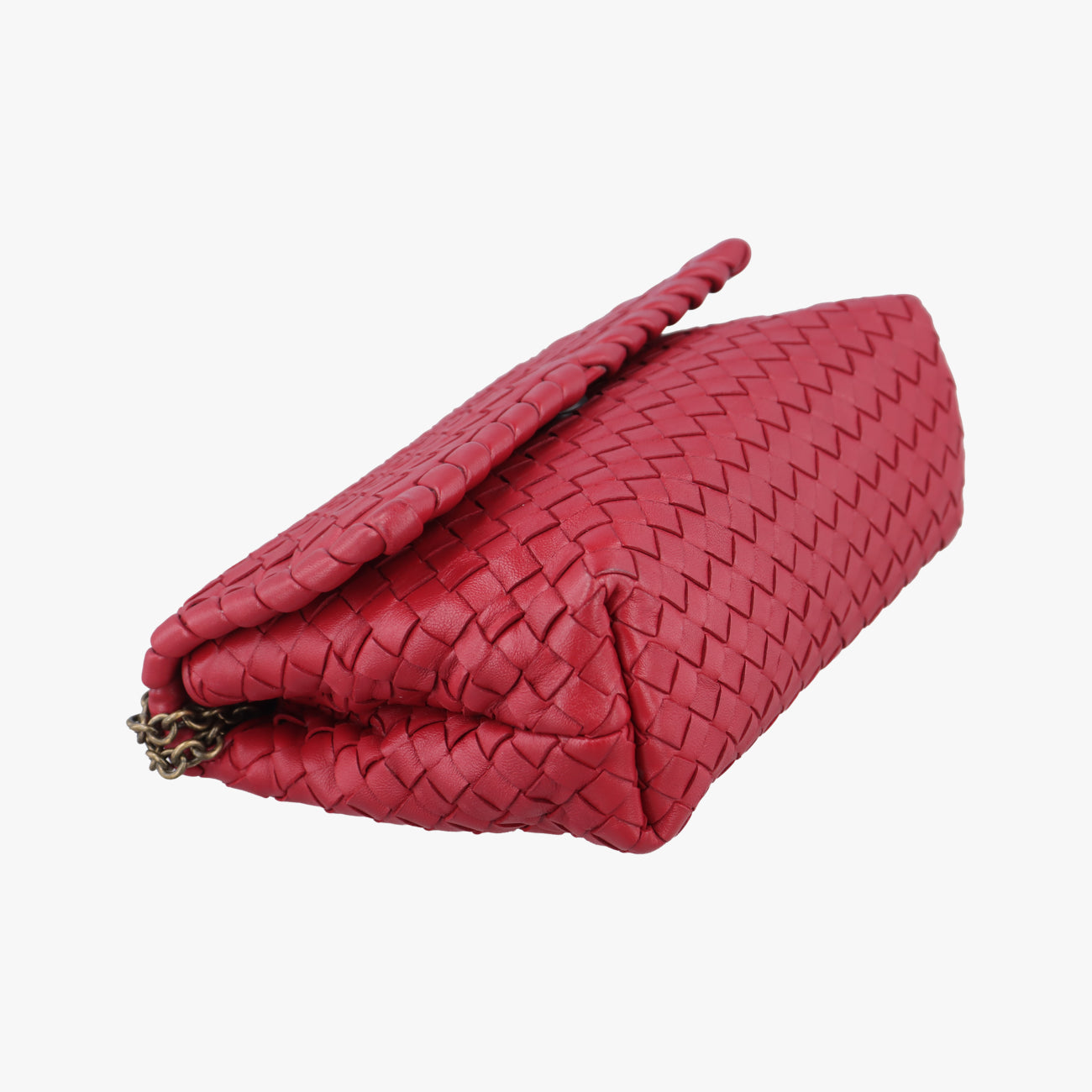 Intrecciato Olimpia Red lambskin B07197921Rイントレチャート オリンピア レッド ラムスキン B07197921R