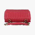 Intrecciato Olimpia Red lambskin B07197921Rイントレチャート オリンピア レッド ラムスキン B07197921R